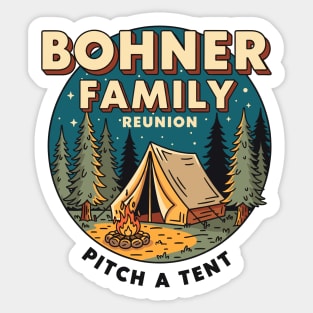 Bohner Family Reunion Sticker